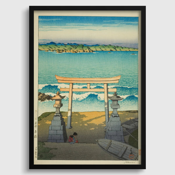 Kawase Hasui — Pacific Ocean Print | Japanese Woodblock Print (Shin Hanga)