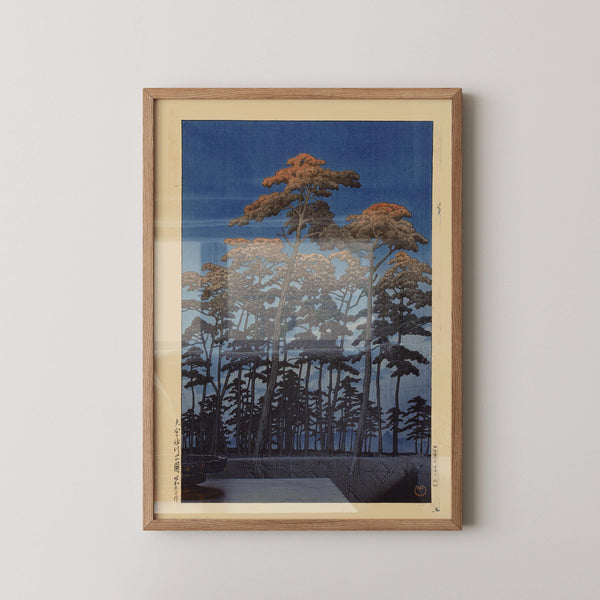Kawase Hasui — Print: Hikawa Park Japanese Woodcut Art | Japanese Woodblock Print (Shin Hanga)