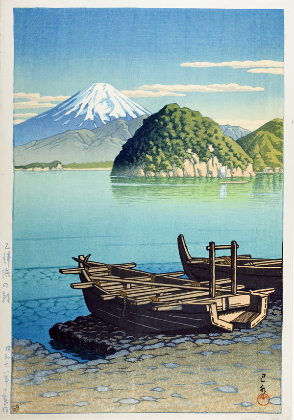 Kawase Hasui — Print: Mito Beach | Japanese Woodblock Print (Shin Hanga)