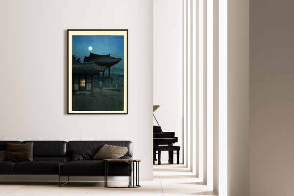 Kawase Hasui — Pulguksa Temple, Korea | Japanese Woodblock Print (Shin Hanga)