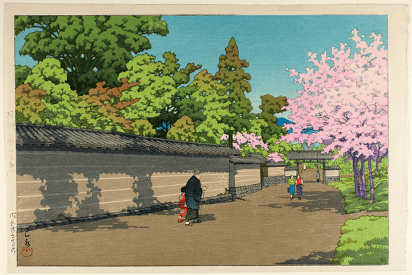 Kawase Hasui — Spring Cherry Blossoms in Daigo, Tokyo Giclee Print