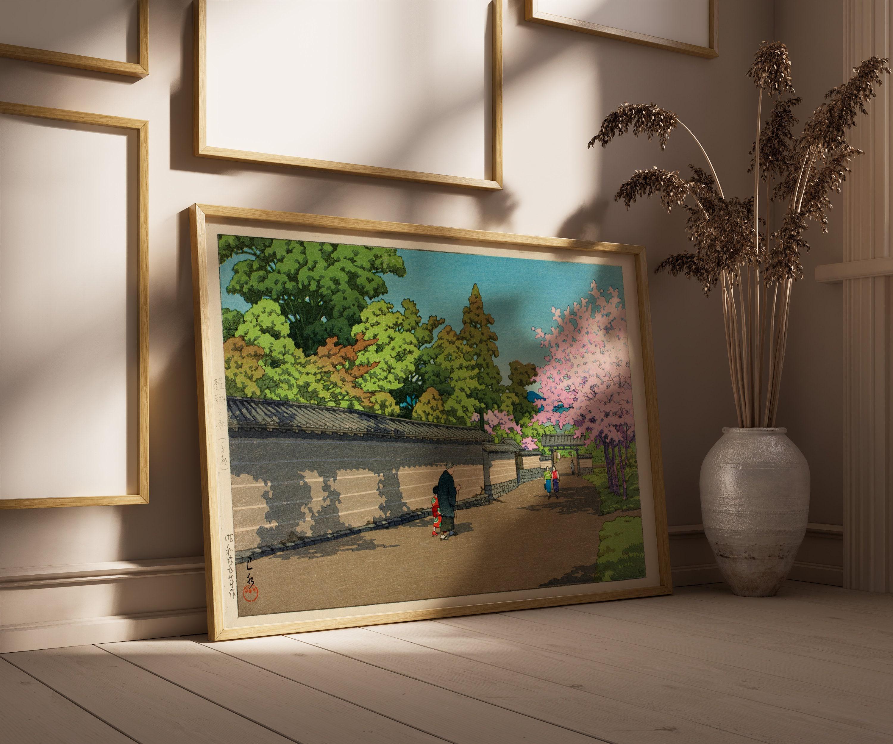 Kawase Hasui - Spring in Kyoto Giclee Print: Japanese Woodblock Art - 9ArtPrints