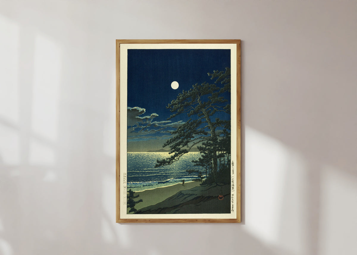 Kawase Hasui — Spring Moon Print: Japanese Woodblock Art | Japanese Woodblock Print (Shin Hanga)