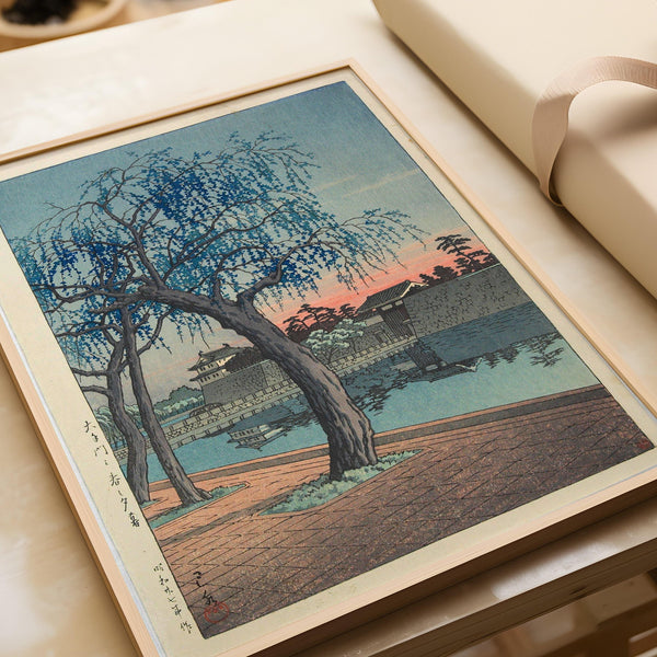 Kawase Hasui — Springtime Evening Giclee Print | Japanese Woodblock Print (Shin Hanga)