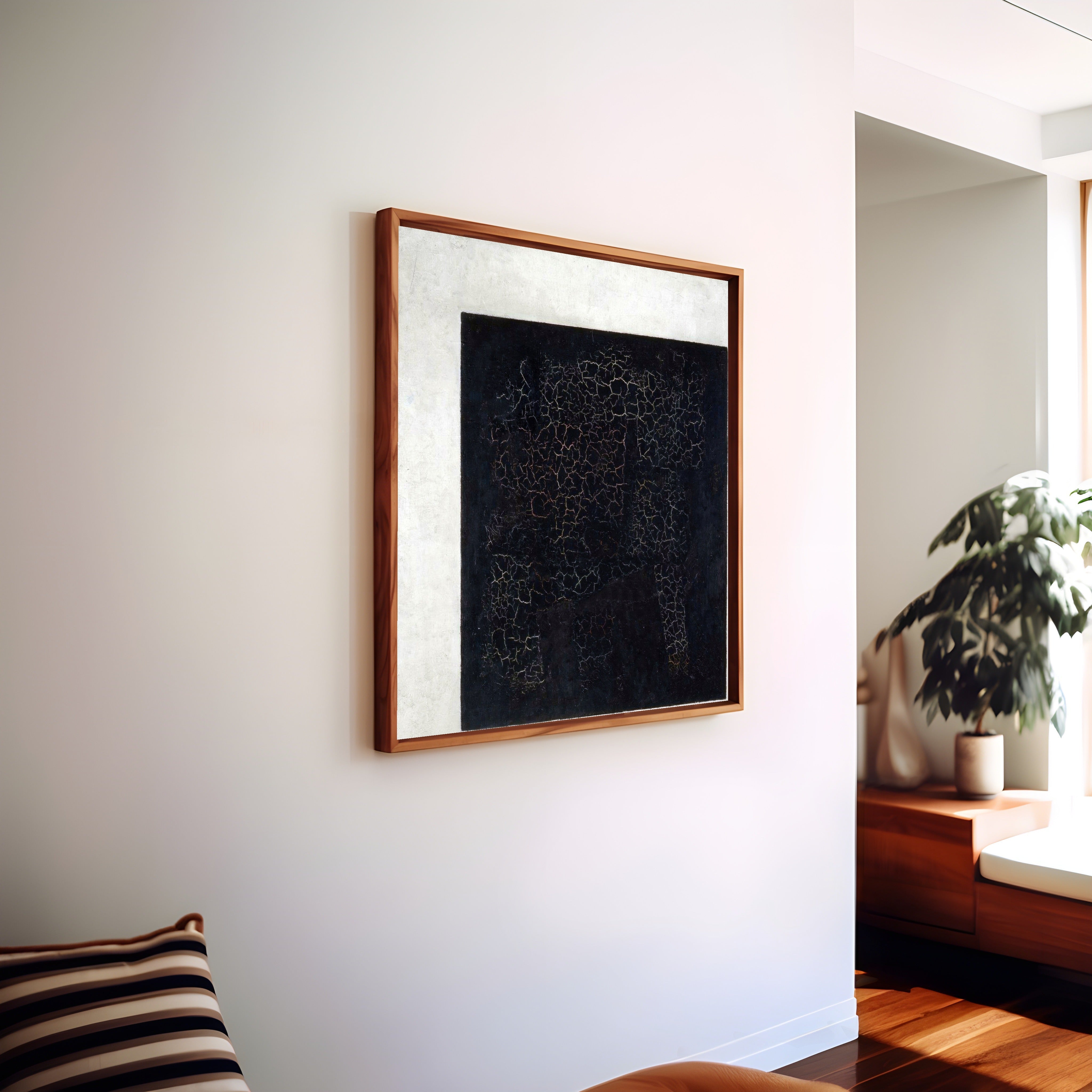 Kazimir Malevich — Black Suprematic | Suprematism Fine Art Print (1×1) - 9ArtPrints