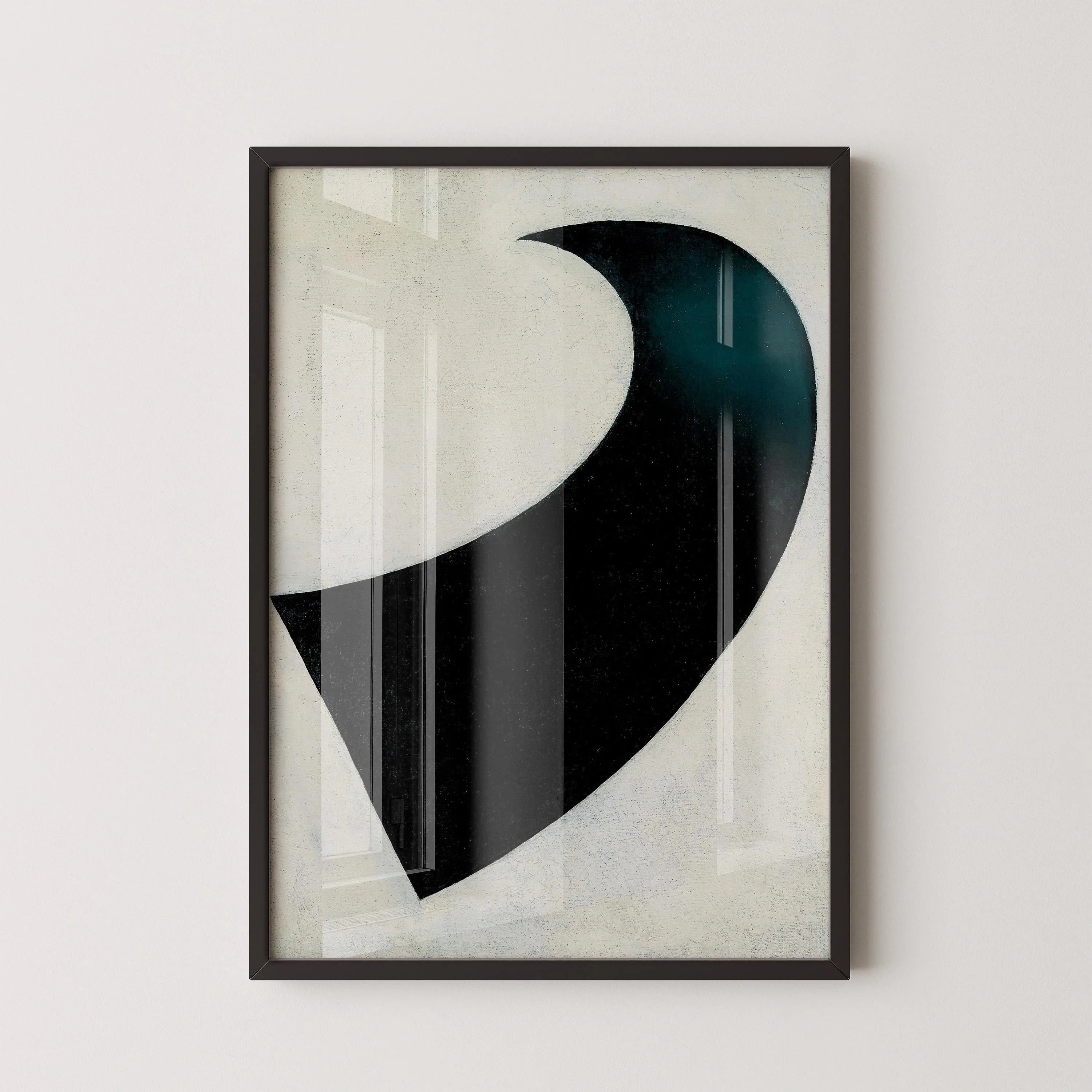 Kazimir Malevich Suprematism Art Print: Vintage Monochrome Giclee (Handframed or Unframed) - 9ArtPrints