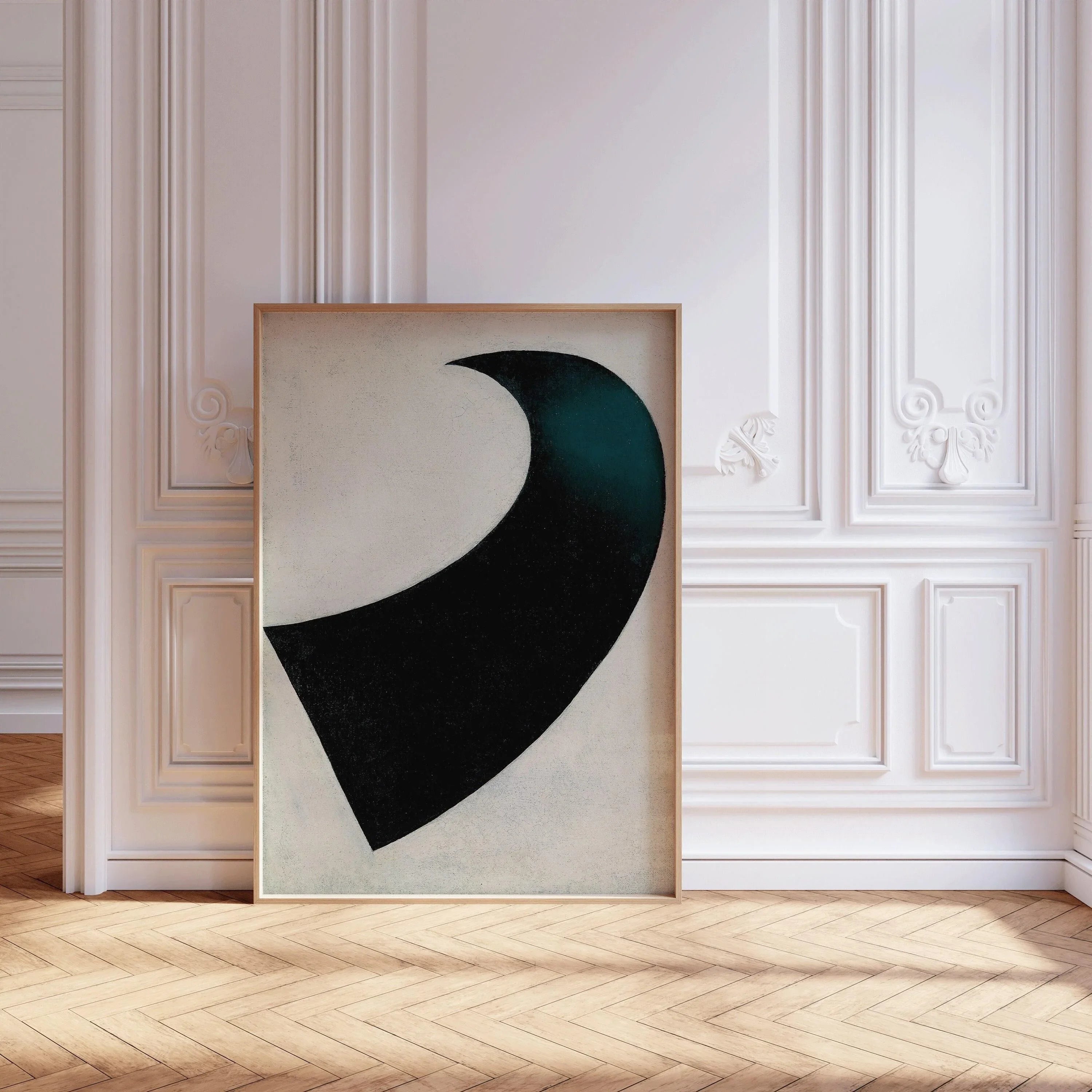 Kazimir Malevich Suprematism Art Print: Vintage Monochrome Giclee (Handframed or Unframed) - 9ArtPrints