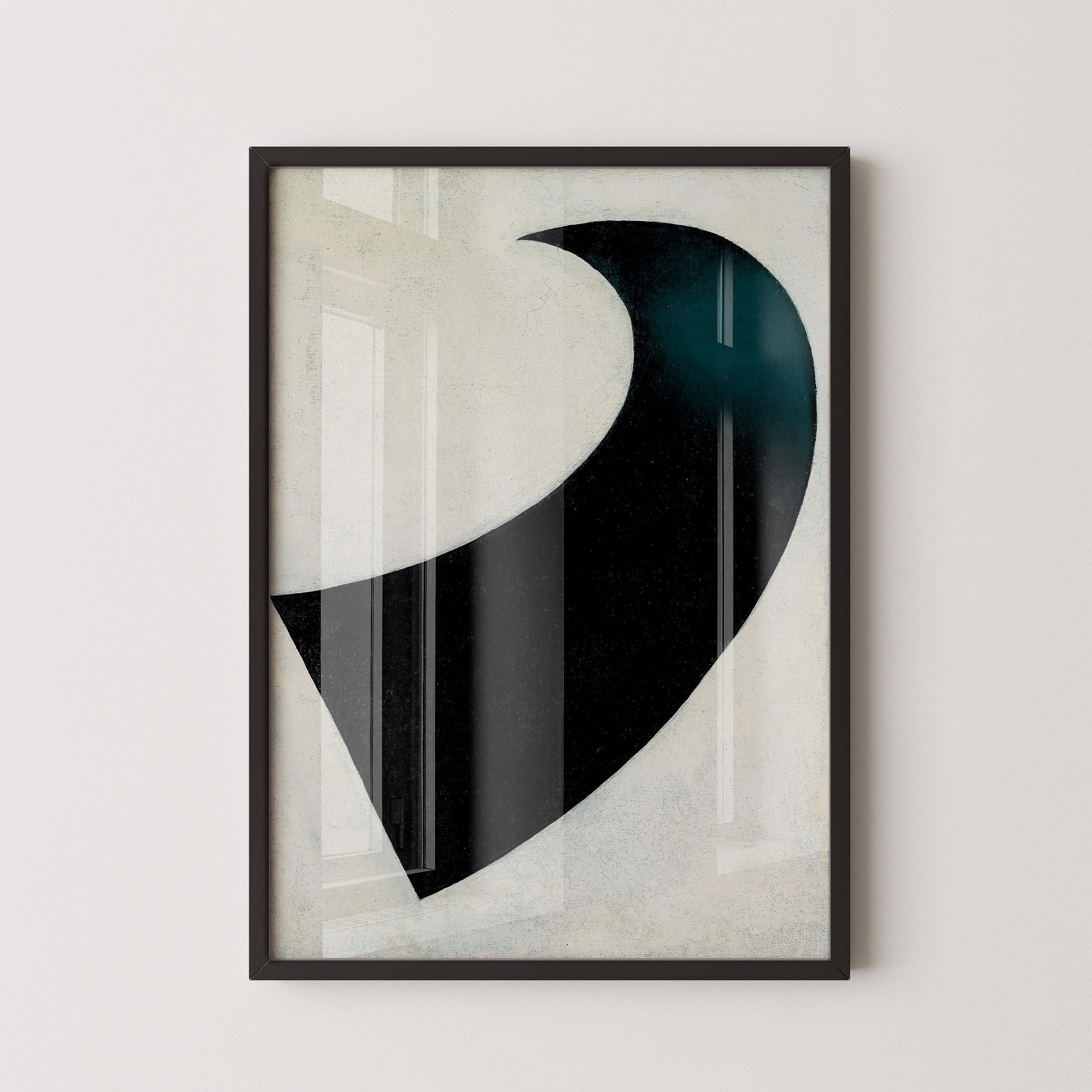 Kazimir Malevich - Suprematism PREMIUM GICLÉE PRINT | Vintage Monochrome Art (Available handframed or unframed) - 9ArtPrints