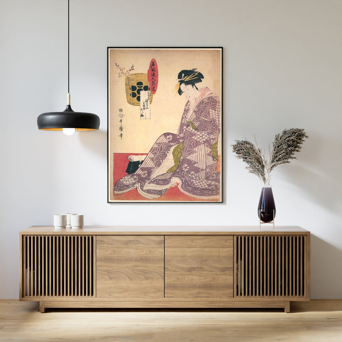 Kitagawa Utamaro — Asajiu of Daimonjiya / Nanatsuume of Momenya | Japanese Woodblock Print (Ukiyo-e) - 9ArtPrints