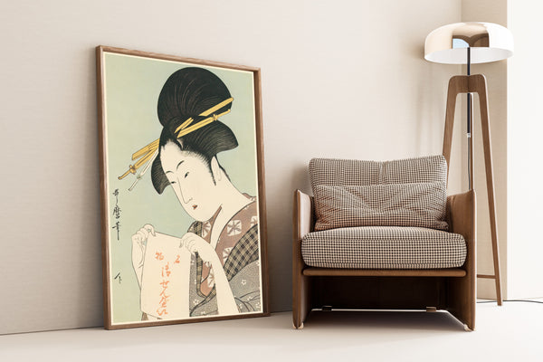 Kitagawa Utamaro — Crackers, Special Feature of the Shop | Japanese Woodblock Print (Ukiyo-e)