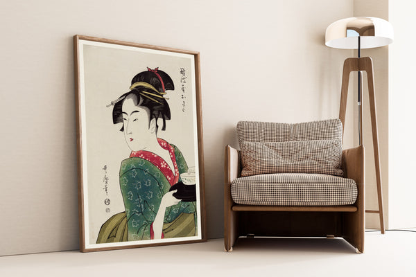 Kitagawa Utamaro — Naniwaya Okita | Japanese Woodblock Print (Ukiyo-e)
