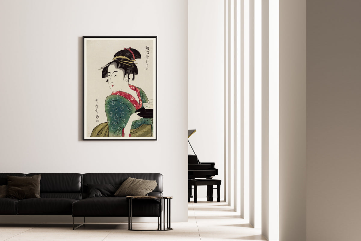 Kitagawa Utamaro — Naniwaya Okita | Japanese Woodblock Print (Ukiyo-e) - 9ArtPrints