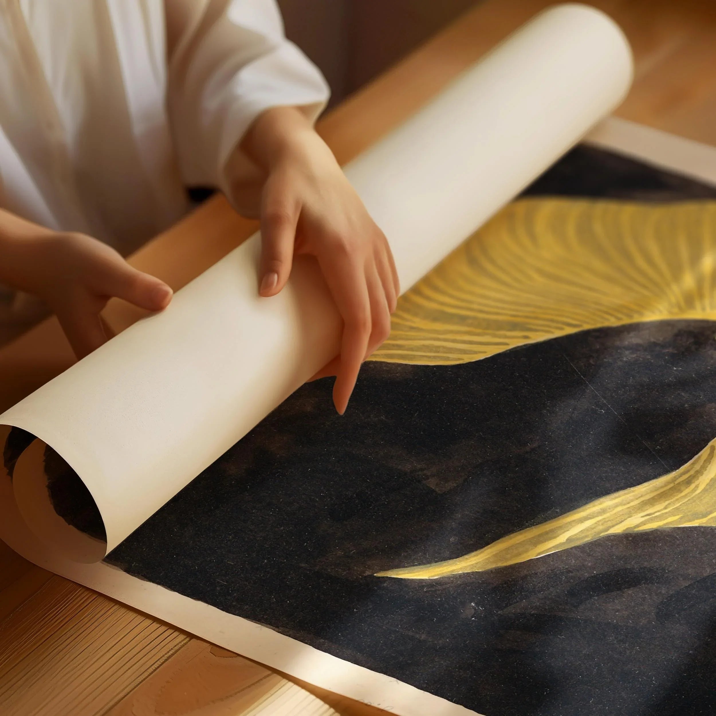 Koloman Moser Art Nouveau Print: Loie Fuller Archangel Poster - 9ArtPrints