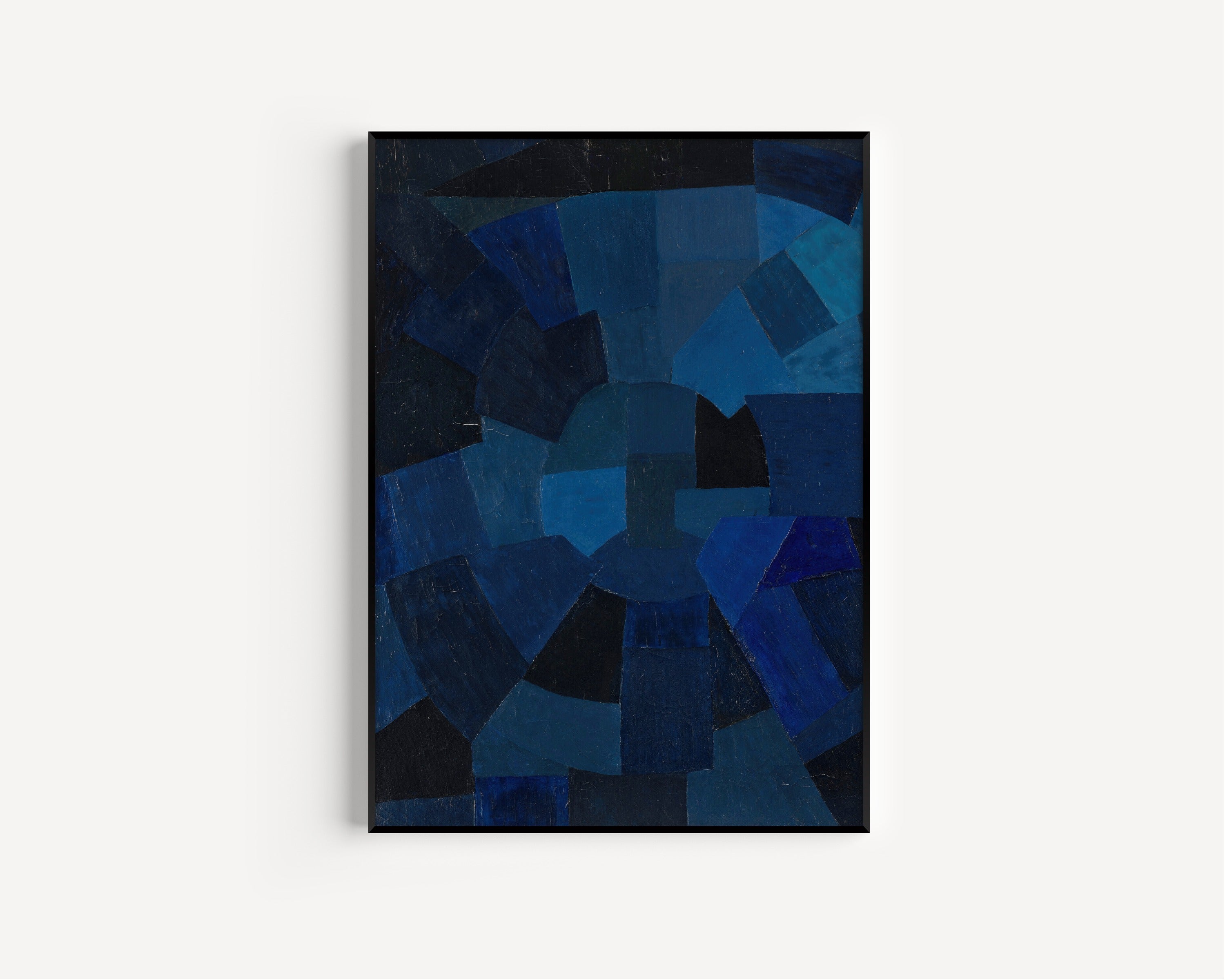 Otto Freundlich — Komposition in Blau (1931) | Composition in Blue — Abstract Fine Art Print