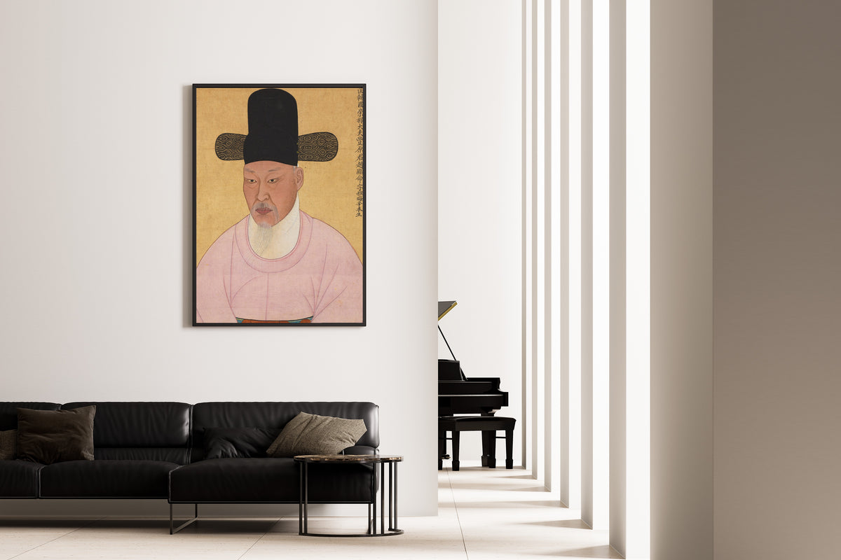 Korean painter (unidentified) — Portrait of Cho Hyun-myeong | Korean Painting Art Print
