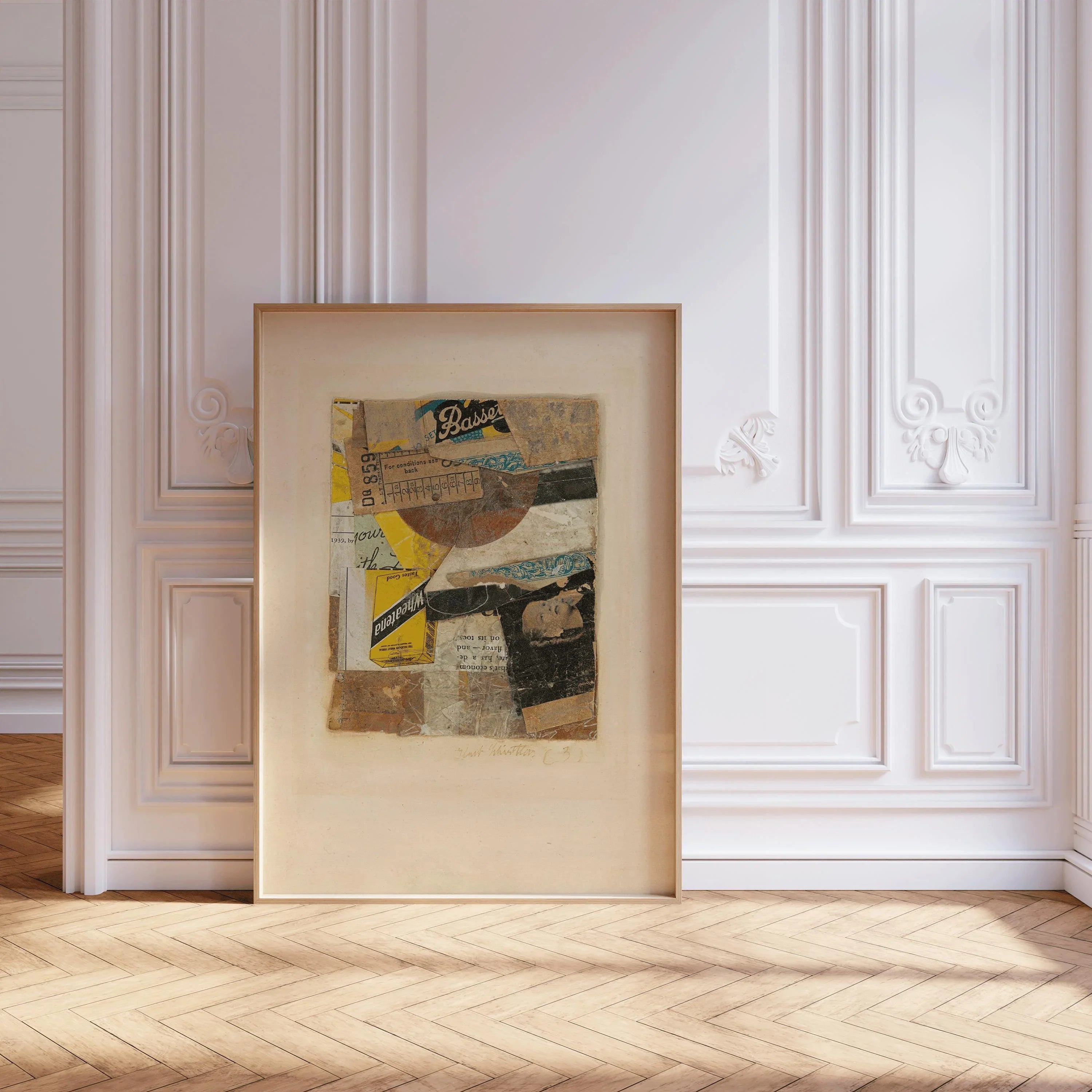 Kurt Schwitters C 31 Giclee Print: Dadaist Collage Art - 9ArtPrints