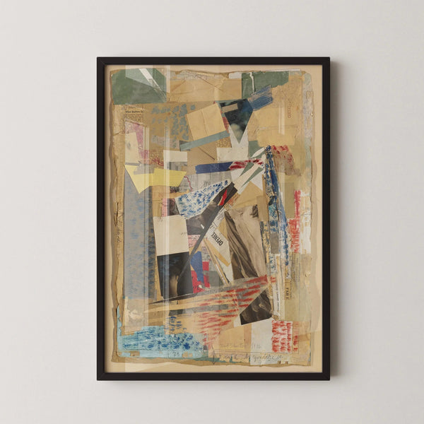 Kurt Schwitters — As You Like It | Dada Collage Fine Art Print