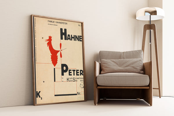 Kurt Schwitters — Hahne Peter | Fine Art Print