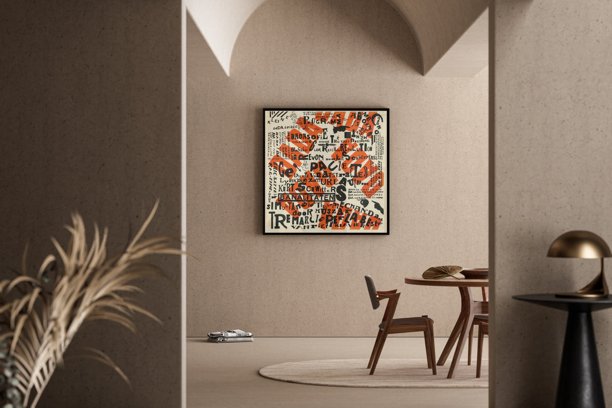 Kurt Schwitters — Kleine Dada soirée – La Haye, 9 janvier 1923 | Fine Art Print - 9ArtPrints