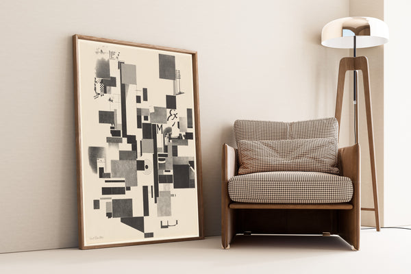 Kurt Schwitters — Merz 3. Kurt Schwitters 6 Lithos Pl.3 | Fine Art Print