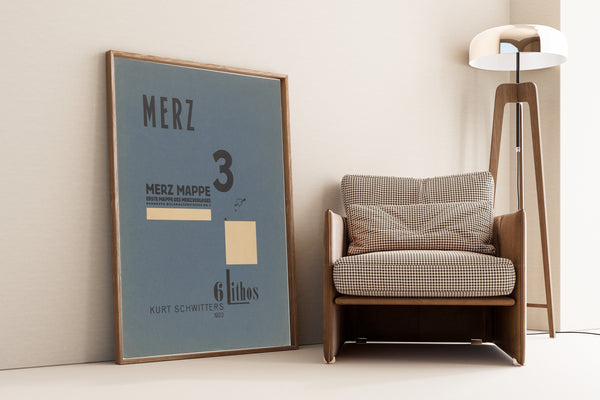 Kurt Schwitters — Merz 3. Kurt Schwitters 6 Lithos Pl.1 | Fine Art Print