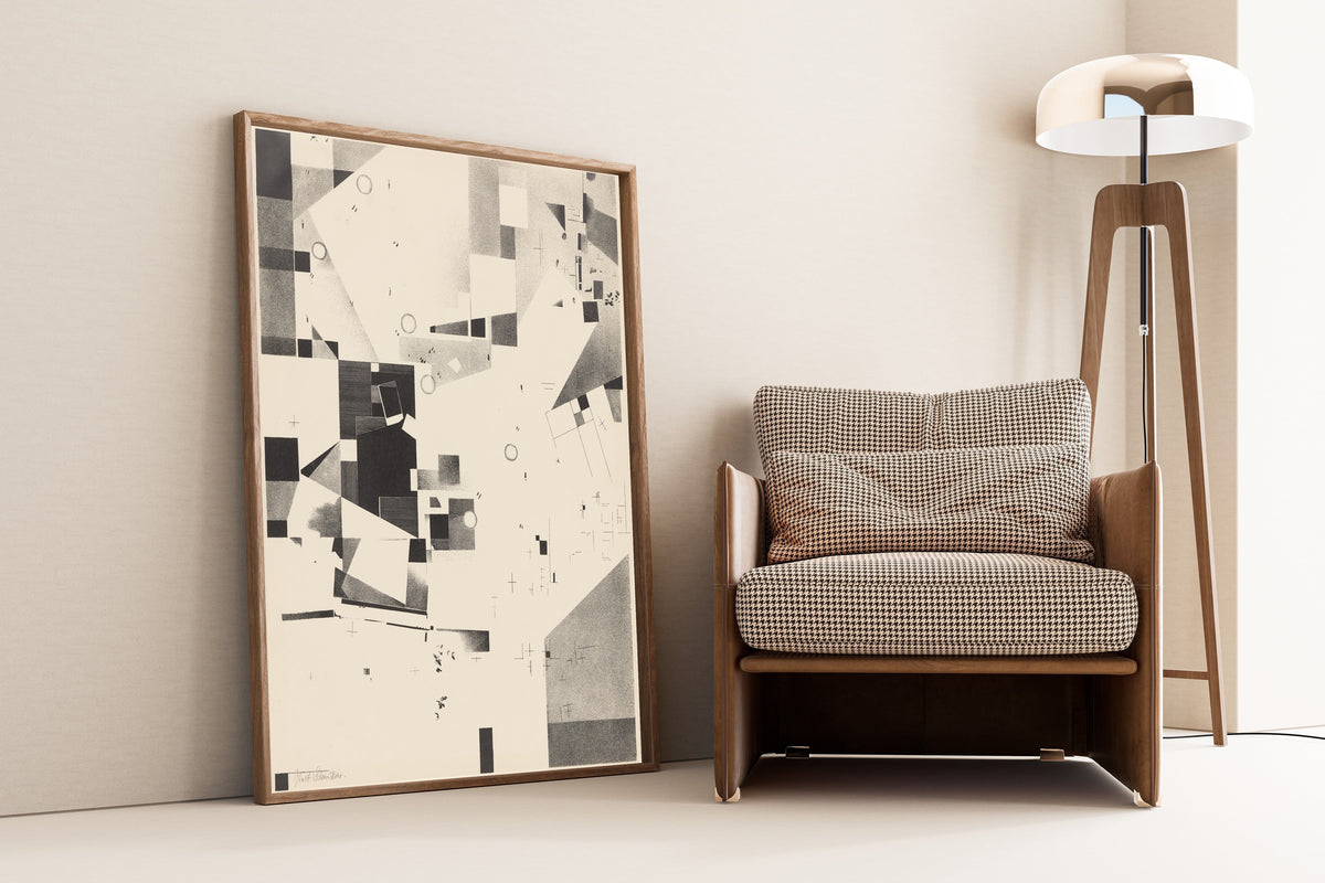 Kurt Schwitters — Merz 3. Kurt Schwitters 6 Lithos Pl.2 | Fine Art Print - 9ArtPrints