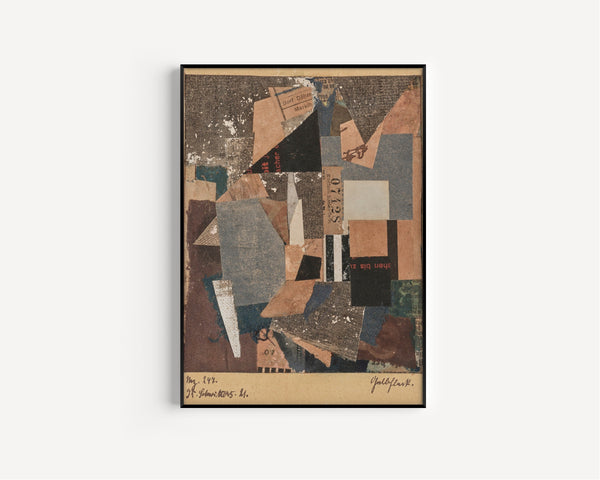 Kurt Schwitters — Mz. 247. Gelbfleck | Fine Art Print