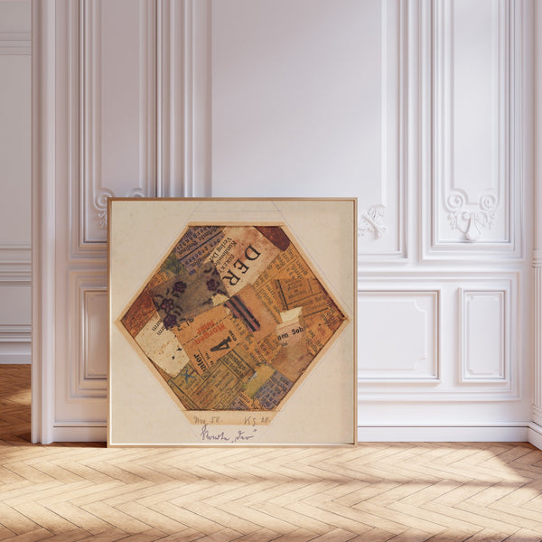 Kurt Schwitters — Mz 58, Worte 'der' | Fine Art Print