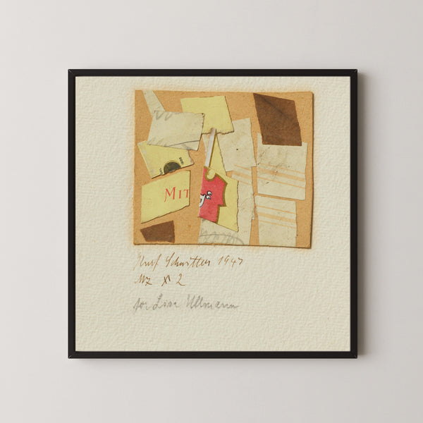 Kurt Schwitters — Mz x 2 | Fine Art Print
