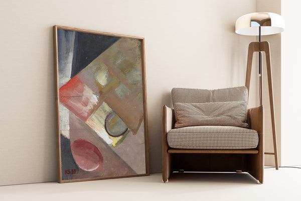 Kurt Schwitters — Ohne Titel (Bild mit schiefer Ebene) | Fine Art Print