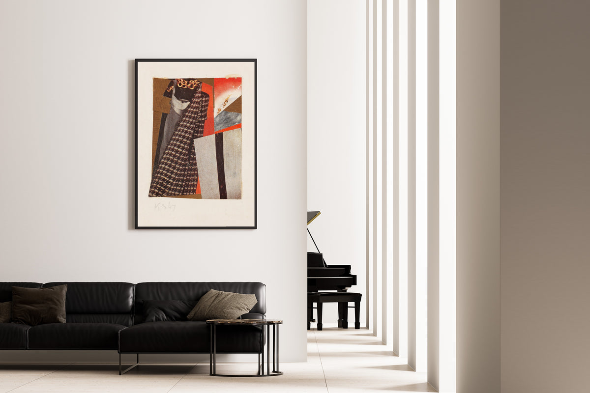Kurt Schwitters — Ohne Titel (but but), Merzzeichnung | Fine Art Print - 9ArtPrints