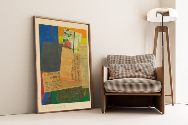 Kurt Schwitters — Ohne Titel (Geldig) | Fine Art Print