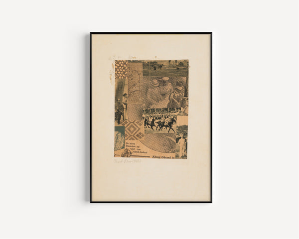 Kurt Schwitters — Ohne Titel (Köning Eduard in) | Fine Art Print