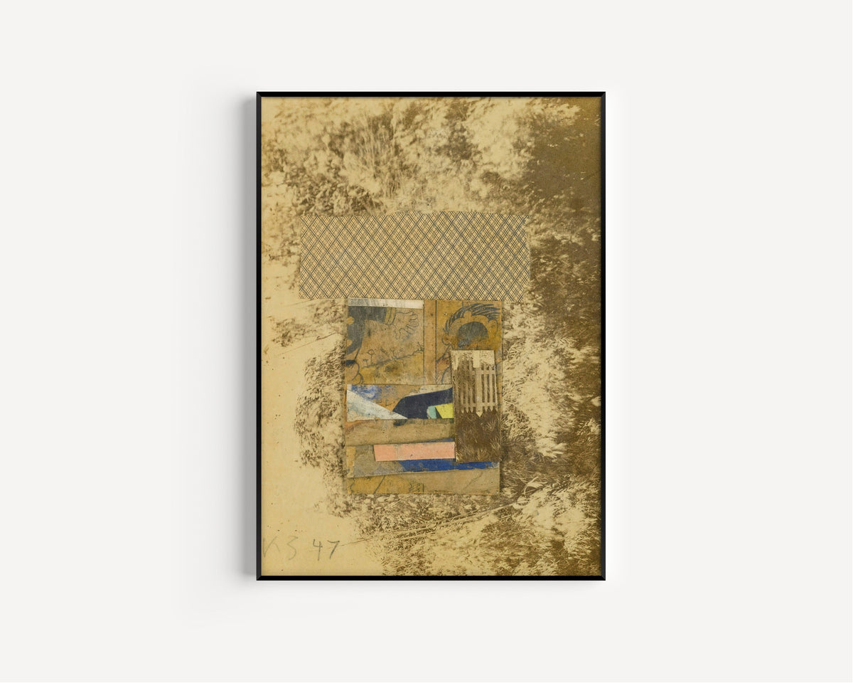 Kurt Schwitters — Ohne Titel (Merzzeichnung In Merzzeichnung) (Untitled (Merz Drawing In Merz Drawing)) | Fine Art Print - 9ArtPrints