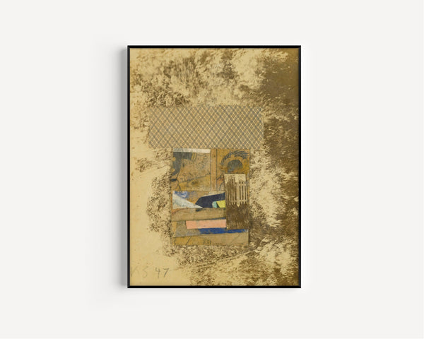 Kurt Schwitters — Ohne Titel (Merzzeichnung In Merzzeichnung) (Untitled (Merz Drawing In Merz Drawing)) | Fine Art Print