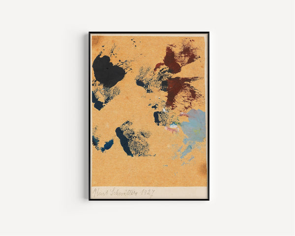 Kurt Schwitters — Ohne Titel (Spritzen Farbe) | Fine Art Print