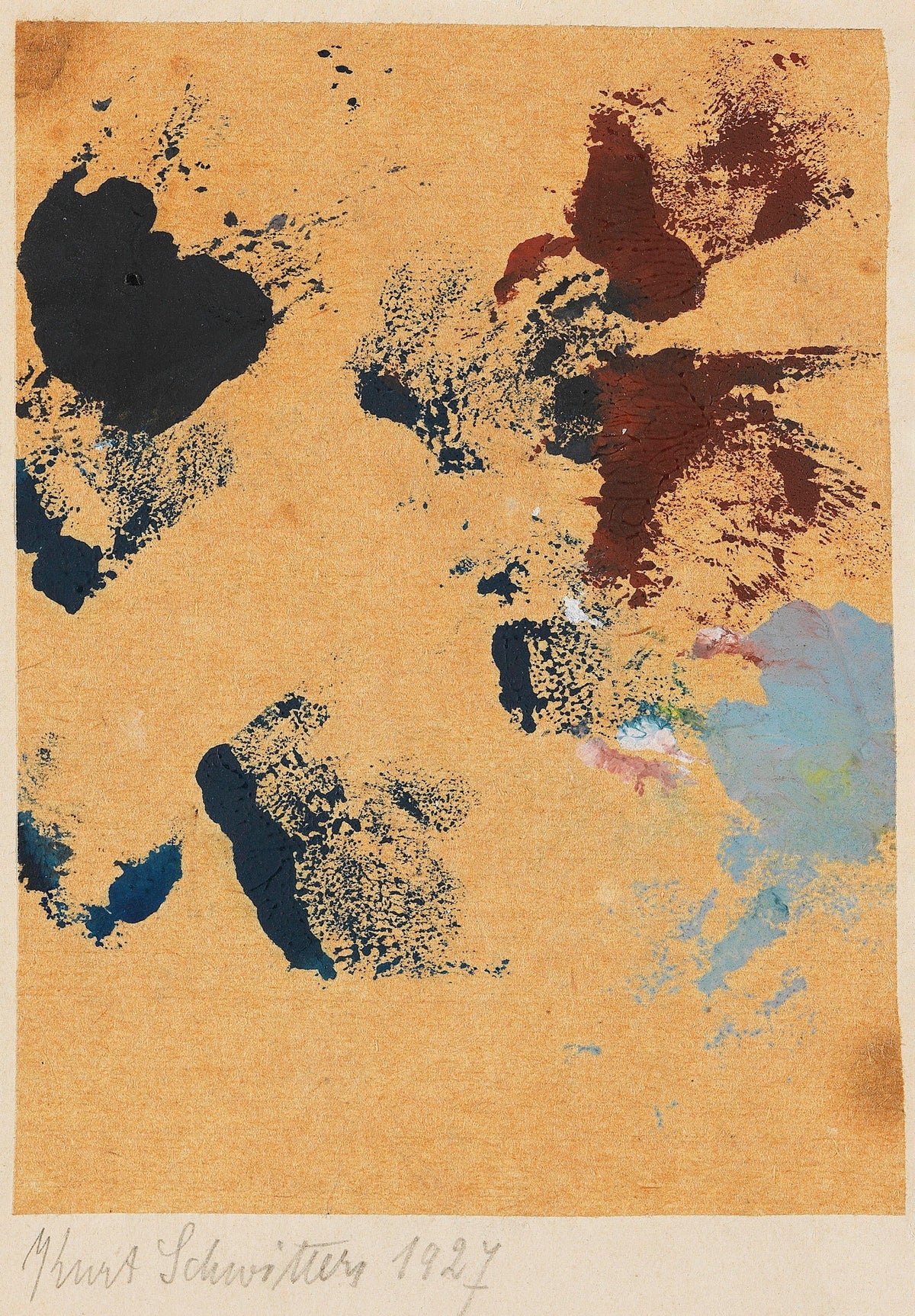 Kurt Schwitters — Ohne Titel (Spritzen Farbe) | Fine Art Print - 9ArtPrints