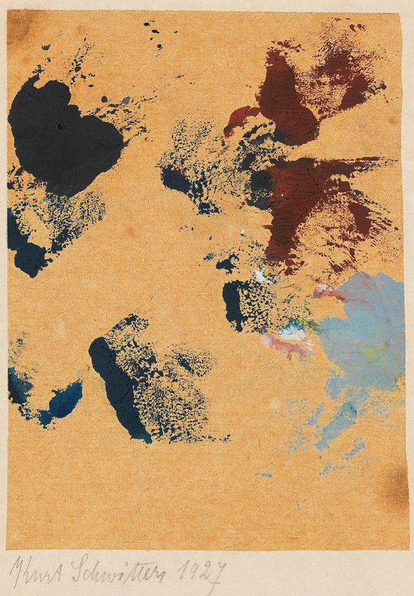 Kurt Schwitters — Ohne Titel (Spritzen Farbe) | Fine Art Print