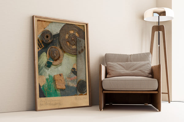 Kurt Schwitters — Radblumen | Fine Art Print