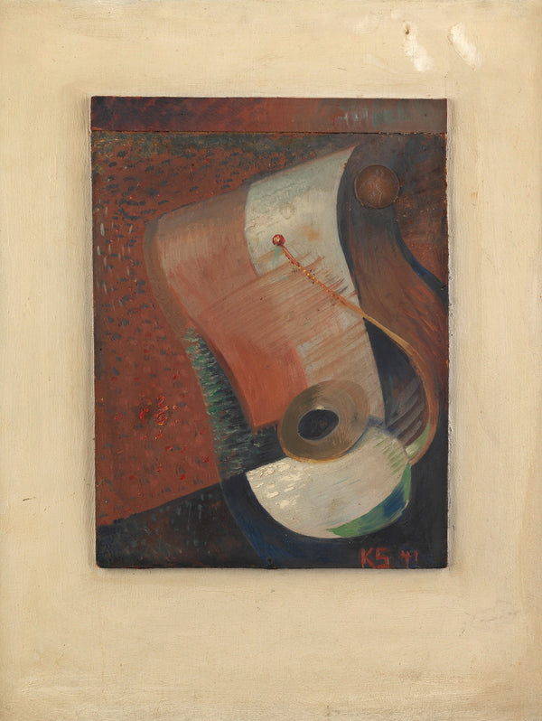 Kurt Schwitters — Still life with penny | Fine Art Print
