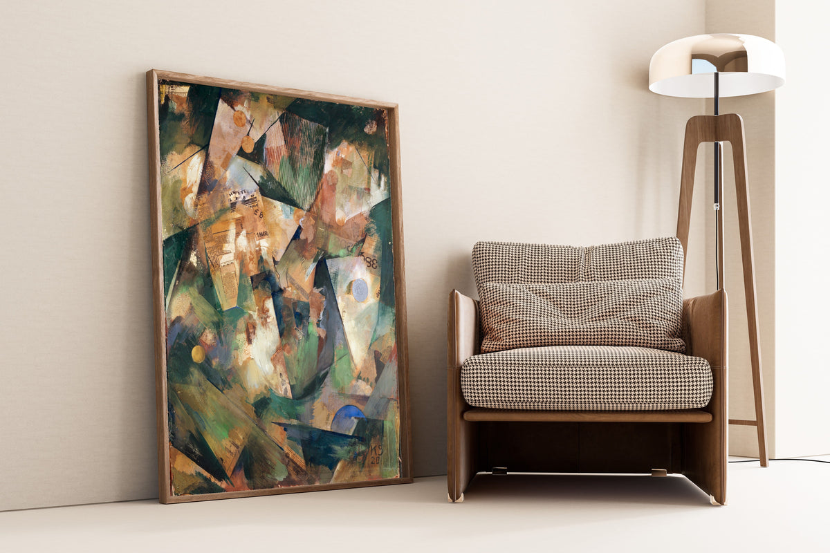 Kurt Schwitters — The Springtime Picture Merzpicture 20 B | Fine Art Print - 9ArtPrints