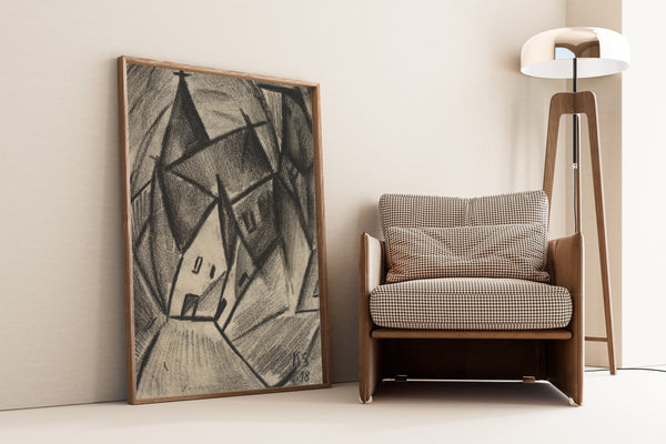 Kurt Schwitters — Z31 Nächtliches Dorf | Fine Art Print