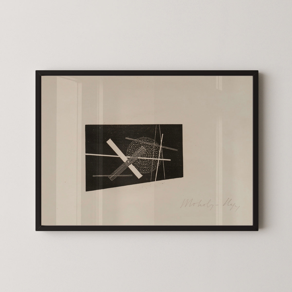 László Moholy-Nagy — Composition (circa 1923) | Fine Art Print - 9ArtPrints