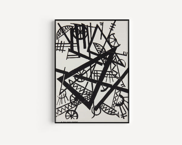László Moholy-Nagy — Fametszet | Fine Art Print