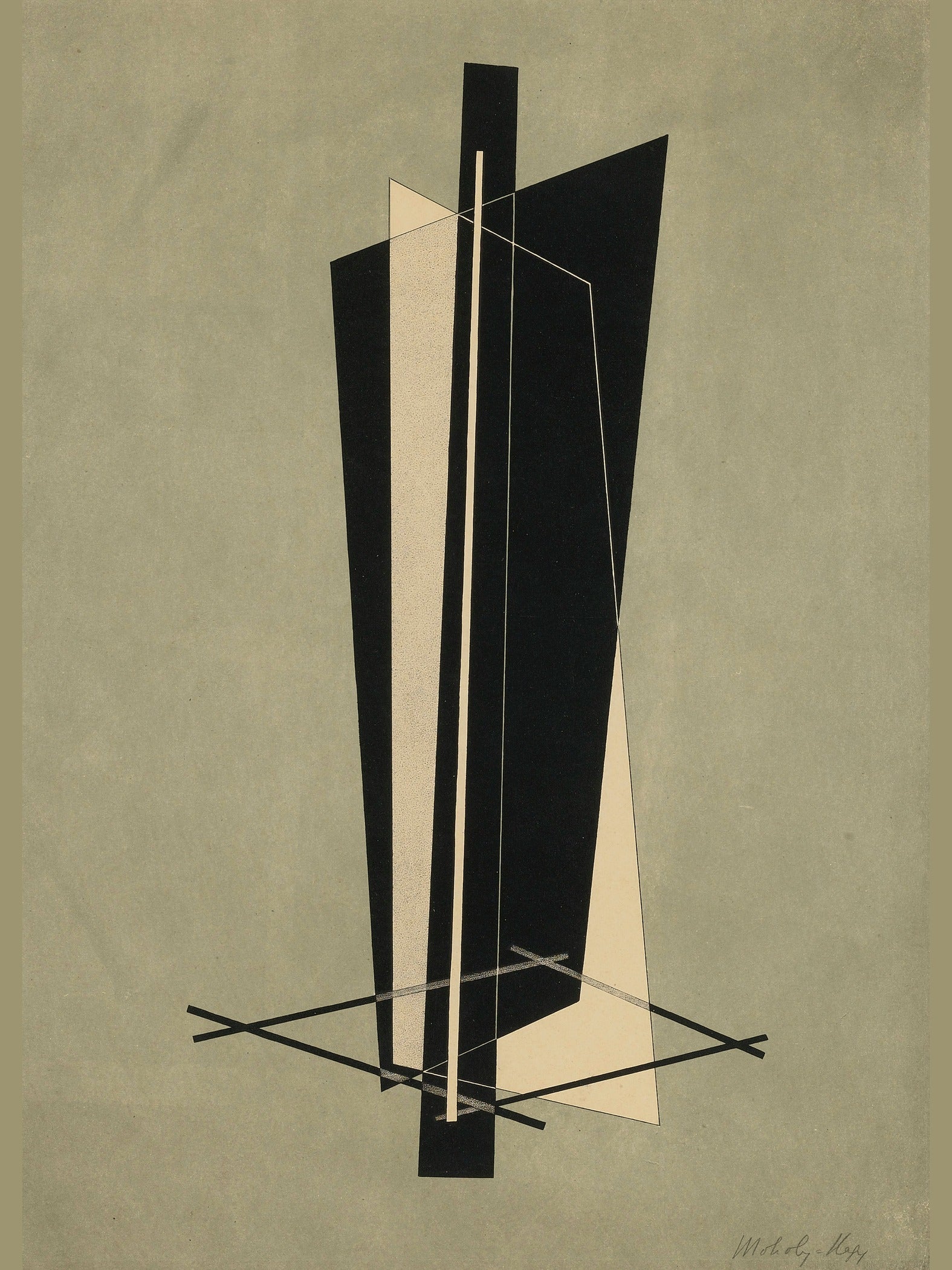 László Moholy-Nagy — Kestnermappe (Komposition) | Bauhaus Abstract Print - 9ArtPrints