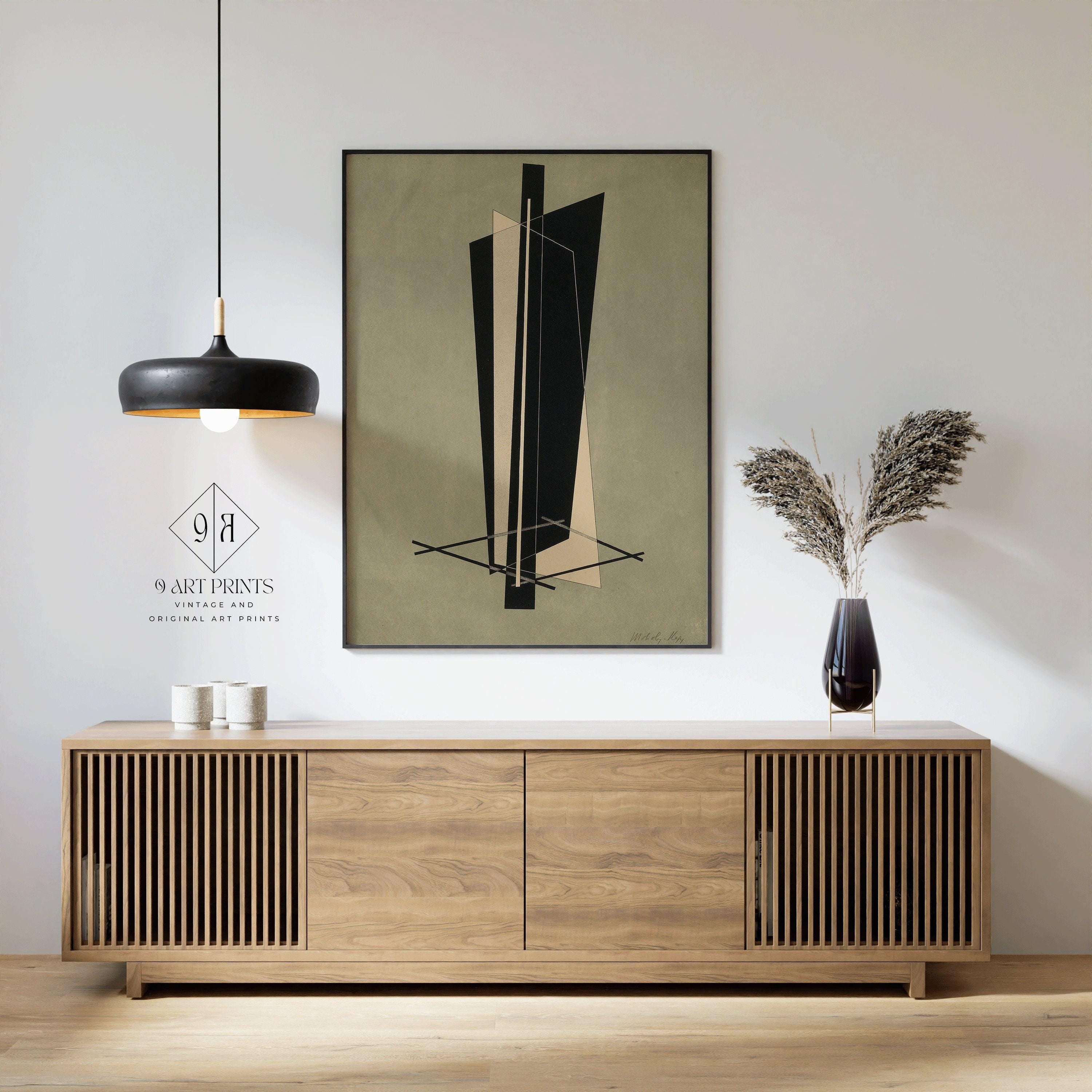László Moholy - Nagy - Kestnermappe (Komposition) PREMIUM GICLÉE PRINT | Vintage Bauhaus Poster; Modern Abstract Art (available handframed) - 9ArtPrints
