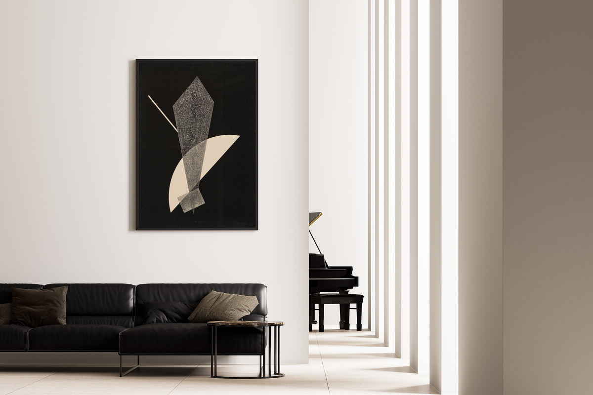 László Moholy-Nagy — Konstruktion V (1922–23) | Fine Art Print - 9ArtPrints