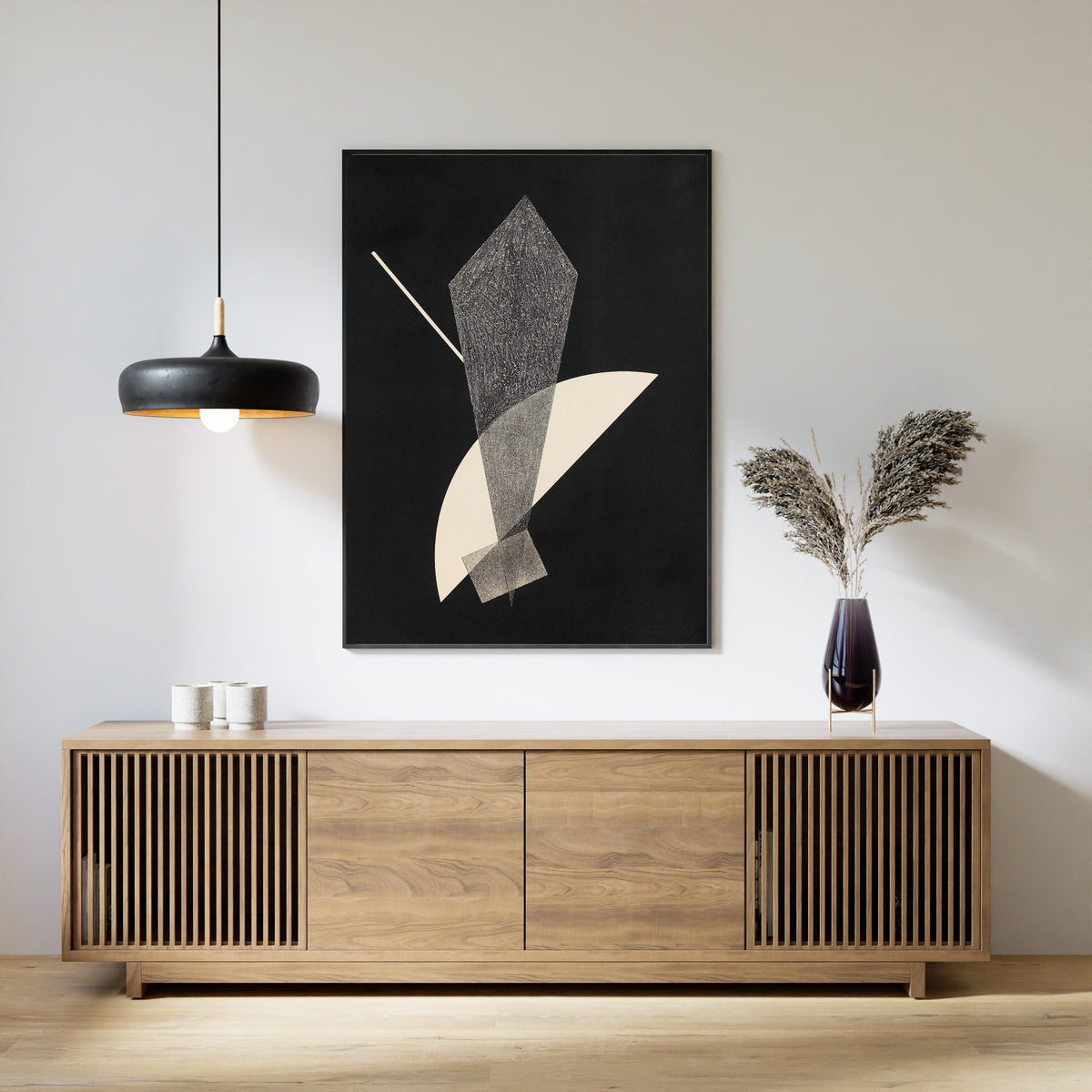 László Moholy-Nagy — Konstruktion V (1923) | Fine Art Print - 9ArtPrints