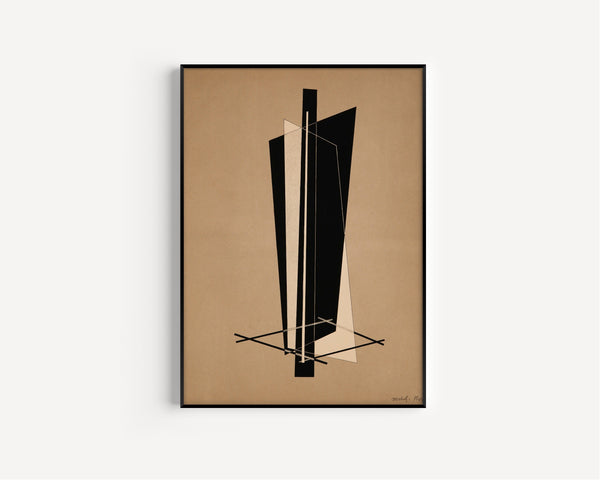 László Moholy-Nagy — Konstruktion VI | Fine Art Print
