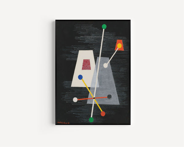 László Moholy-Nagy — Truncated Pyramids | Fine Art Print